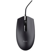Trust TM-101 Maus Usb Optisch Schwarz 3 Tasten 1200 Dpi Integriertes Scrollrad