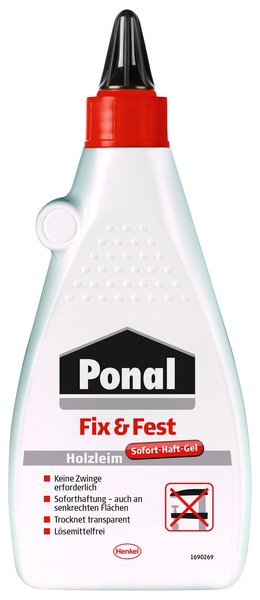 Ponal Holzleim Fix&Fest, Weiß, 500 G (Holzleim, Innen)-image