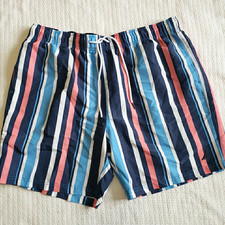NWT Nautica Men's 7.5" Swim Trunks Size XL Comfort Waistband Classic Fit Mesh
