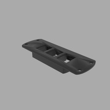 Triple keystone Bolt-on patch panel for Navepoint server rack rack server mount