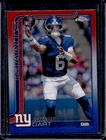 2025 Topps Chrome #306 Jaxson Dart Red White and Blue Refractor