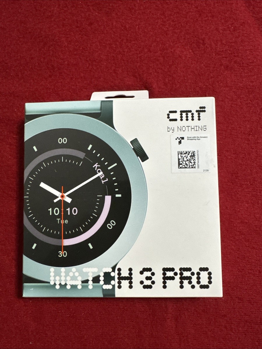 CMF by Nothing Watch 3 Pro Smartwatch 1.43' AMOLED Display Dual