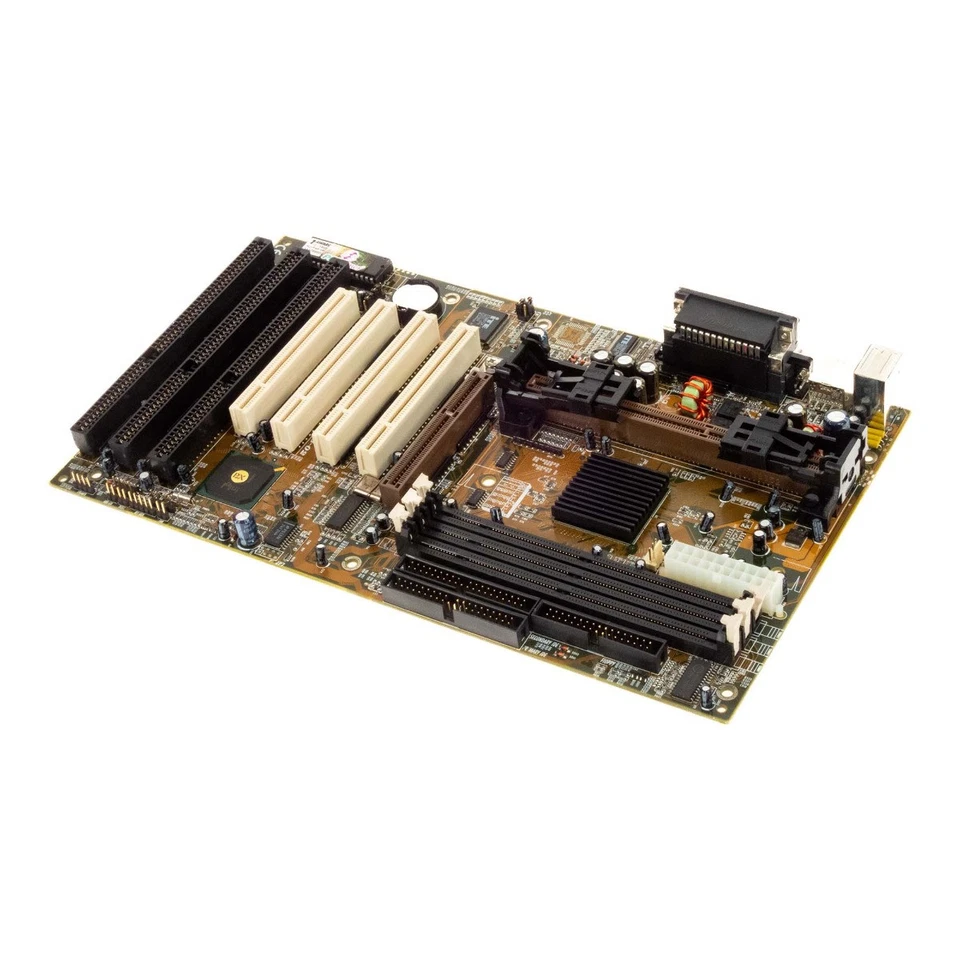 Motherboard PCPartner BXA828D 35-8828-02 SLOT1 Sdram AGP PCI Isa ATX - Image 3 of 3