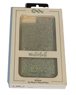 Case-Mate Waterfall Case for Apple iPhone 8 Plus/7 Plus/6 Plus/6s Plus - Silver