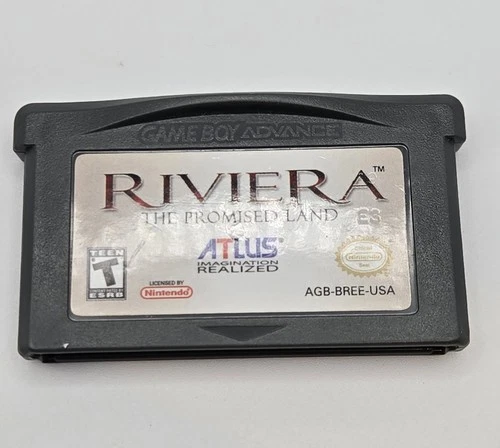 Riviera: The Promised Land (Nintendo Game Boy Advance, 2005) - Authentic Tested