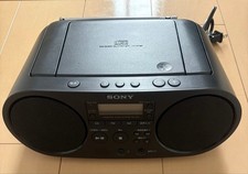 Sony ZS-S40 CD Radio Personal Audio System AM/FM Sleep Timer Black
