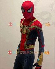 Spider-man No Way Home Jumpsuit Spiderman Cosplay Costume Halloween Adults New