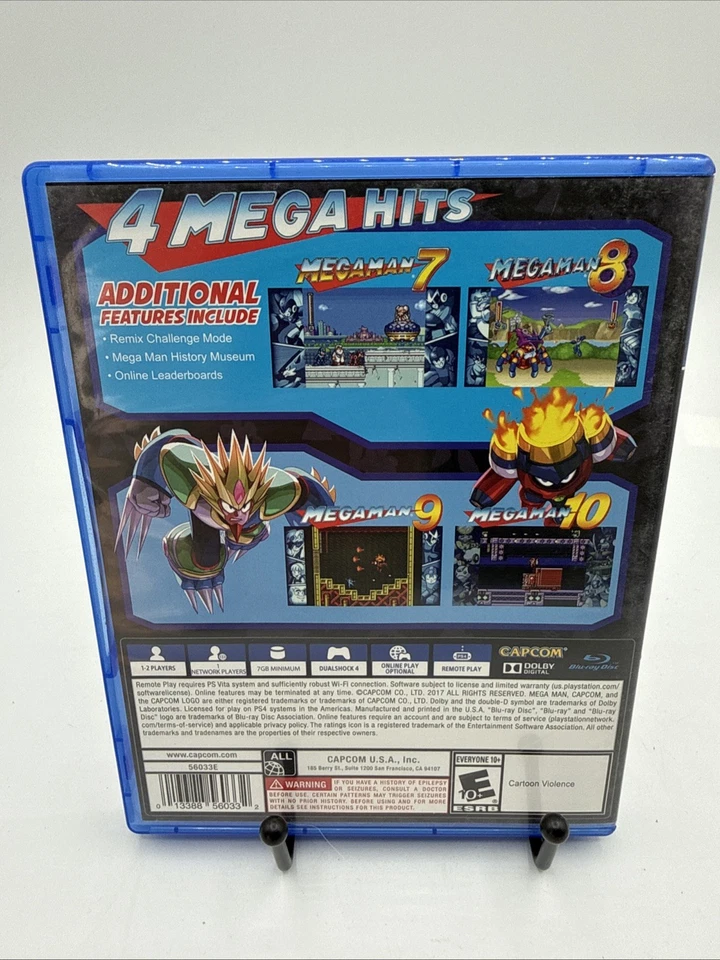 Mega Man Legacy Collection 2 (Sony PlayStation 4, 2017) PS4 Tested Works - Image 2 of 3