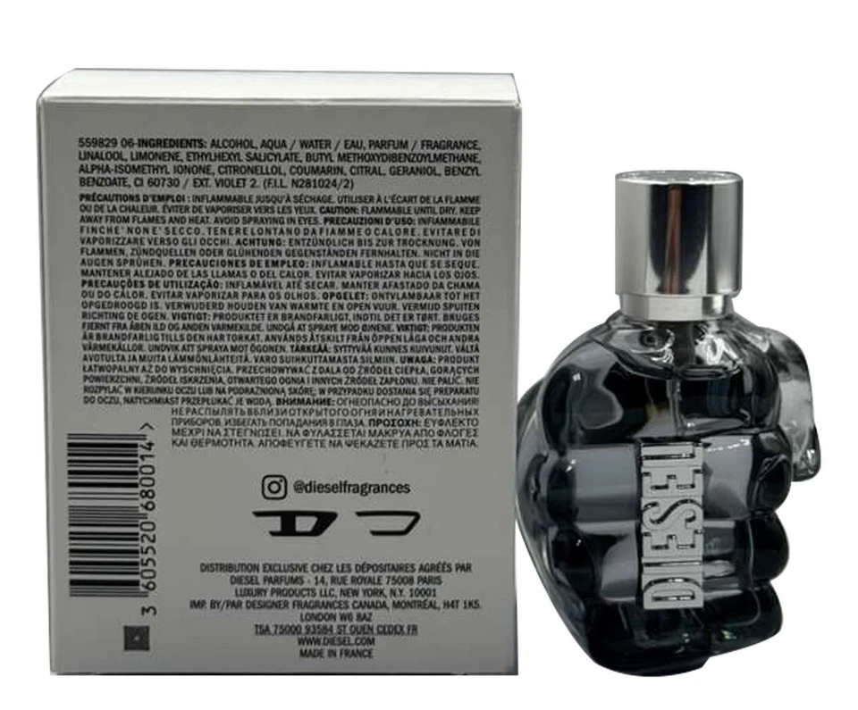 Diesel Only the Brave colonia de Diesel 1,7 oz / 50 ml EDT spray para hombres Foto 2 de 4