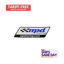 Mpd MPD012 3.25X9.875, Mpd Decal 3.5X10 Aftermarket High Performance Racing Part