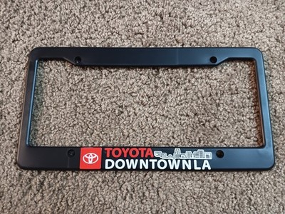 Toyota of Downtown LA, Los Angeles, CA Car Dealer Plastic License Plate Frame