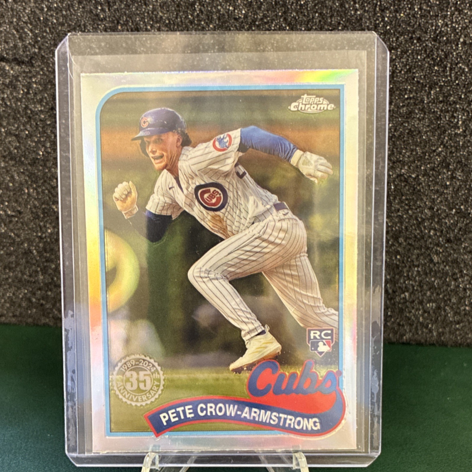 Topps 2024 Chrome Pete Crow-Armstrong #16 Refractor Rookie Chicago Cubs Baseball