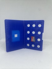 MICRO SD CARD AND ADAPTER HOLDER / WALLET OR POCKET SIZE 3D PRINTED BLUE