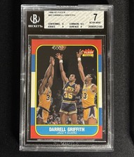 1986-87 Fleer #42 Darrell Griffith BGS 7 w/ Subs (6, 8.5, 9, 9)