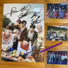 ENHYPEN KPOP STAR AUTOGRAPHED SIGNED PHOTO 4*6 EXCLUSIVE PHOTOGRAPH
