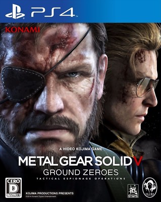 METAL GEAR SOLID V GROUND ZEROES PS4 premium package USED F/S | eBay