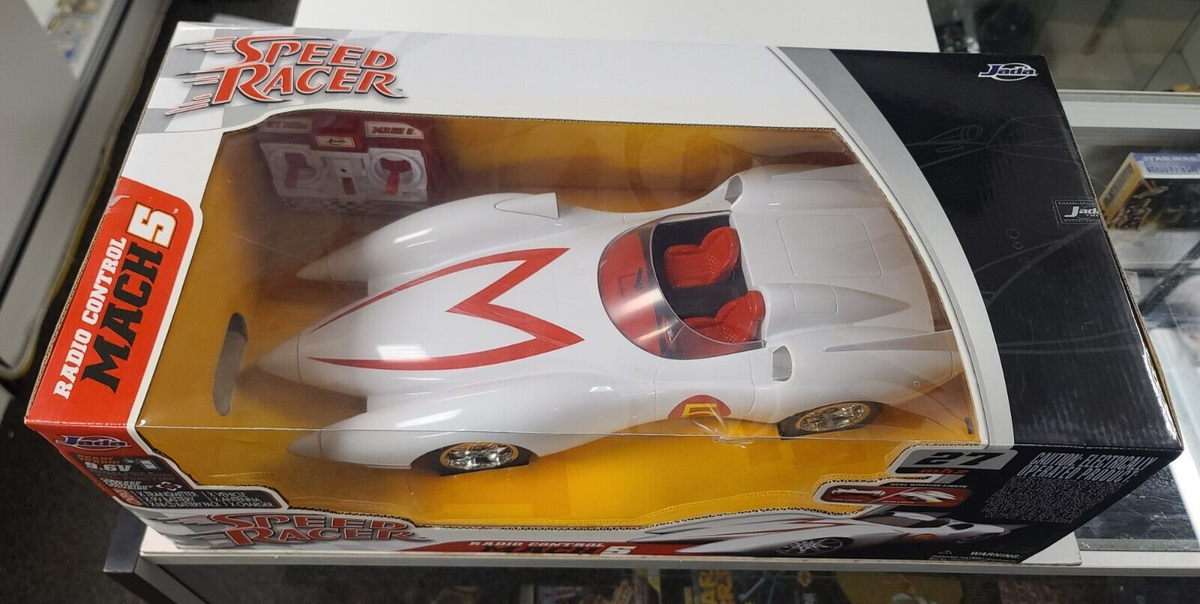 2007 Speed Racer 1:12 MACH 5 Car RC Radio Control 27mhz