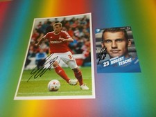 Robert Tesche   VfL Bochum signiert signed Autogramm auf 20x28 Foto + AK