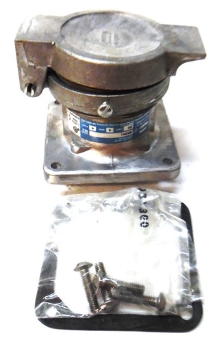 CROUSE HINDS, RECEPTACLE, AR341, MODEL M3, ARKTITE SERIES, 30 AMPS - Picture 4 of 6