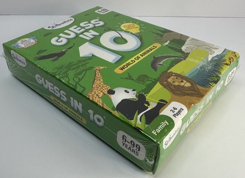 Skillmatics Guess in 10 Animal Planet Trivia Card Game Kids Family - NEW Sealed - Picture 2 of 11