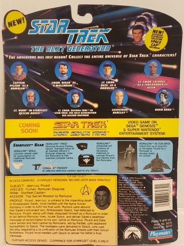 Star Trek The Next Generation 1992 6" Action Figure "YOU PICK" NEW!!! - Picture 43 of 115