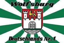 Fahne  Wolfsburg Deutschlands Nr. 1  90 x150 cm