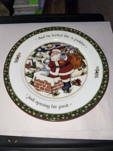 Portmeirion Susan Winget "A CHRISTMAS STORY" Speiseteller