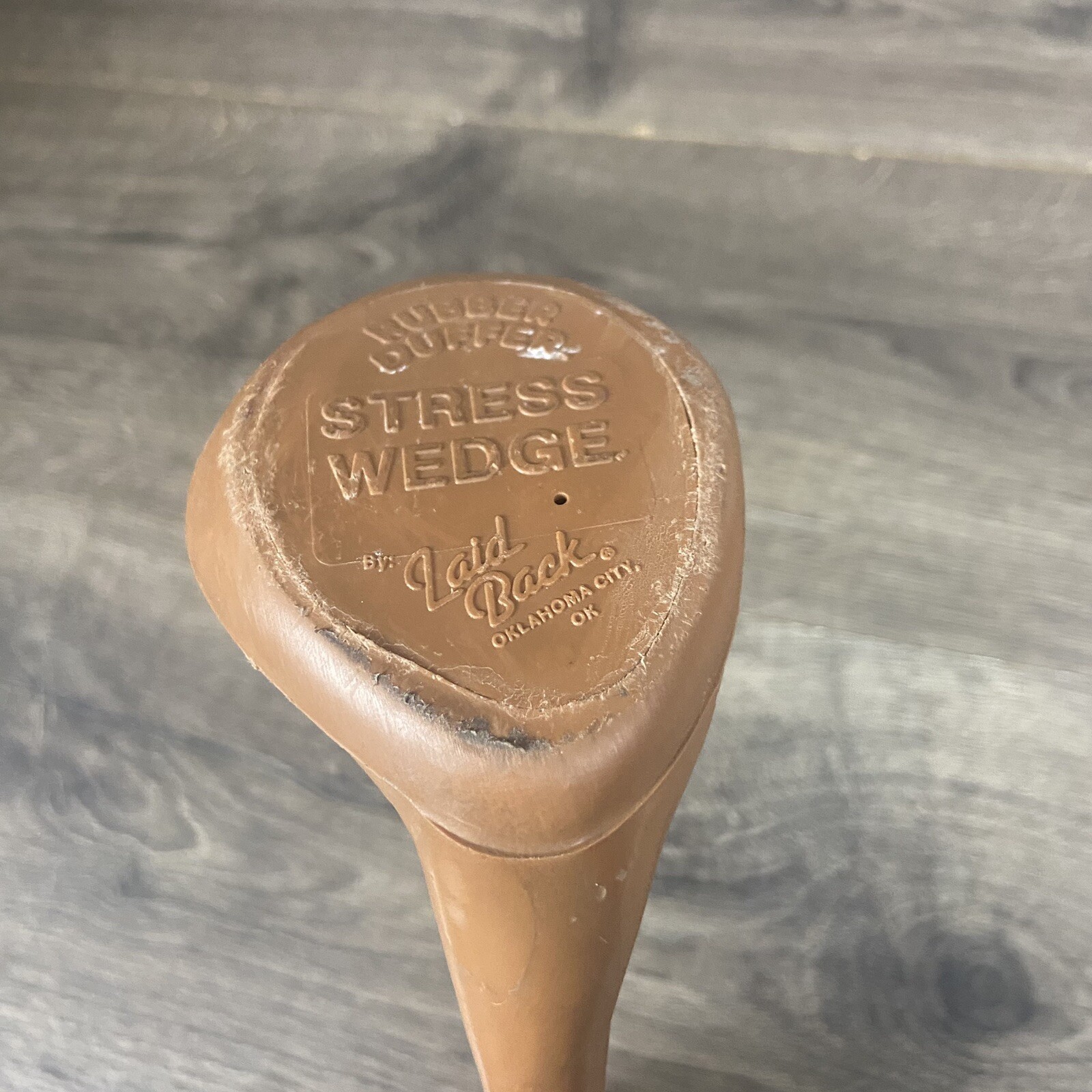 Vintage Rubber Stress Wedge Laid Back Golf Duffer Reliever Driver ...