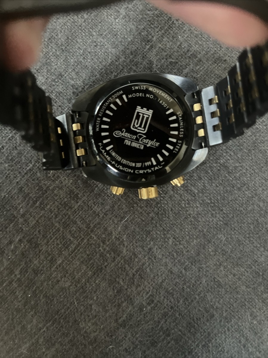 Limited Edition Jason Taylor Tower of Strength by Invicta Men's