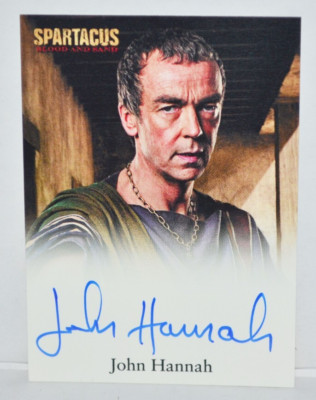 2009 Rittenhouse Spartacus Blood And Sand John Hannah as Batiatus ...