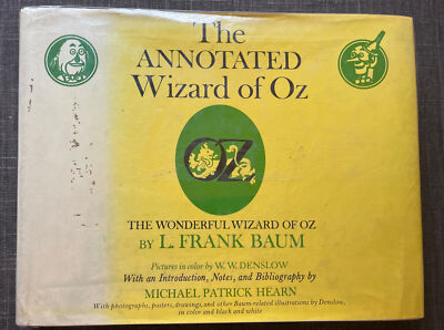 The Annotated Wizard of Oz by L Frank Baum Michael P. Hearn w/DJ | eBay