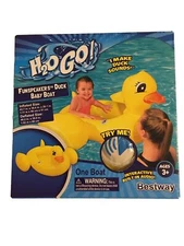 H20 Go! Duck Ride On Water  Toy / Duck Quack Sounds New / Fun Pool Toy
