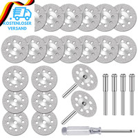 20 StüCk Diamant Trennscheiben (22Mm) FüR Dremel Rotationswerkzeug ZubehöR, Mini