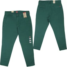Levi's XX Chino Relaxed Taper stretch Chinos- NEW- Levis jeans Forest pants- $70