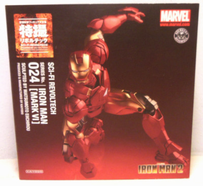 Iron Man Mark 6 MK VI Kaiyodo SCI-FI Revoltech No 024 Marvel Neu