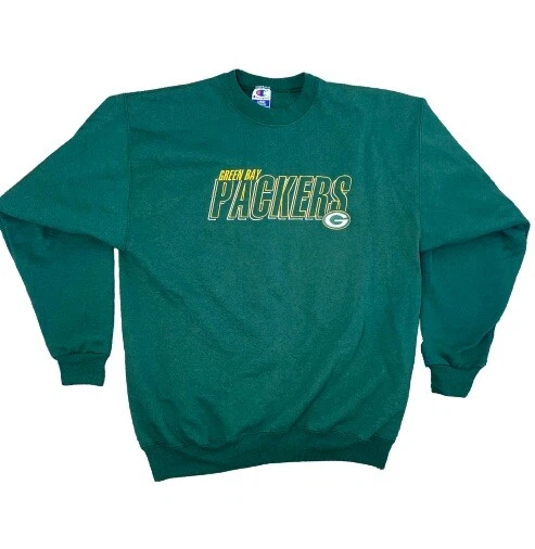 Vintage Green Bay Packers Champion Crewneck Sweatshirt Mens Large