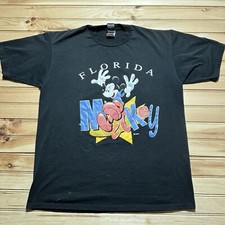 Vintage 90s Walt Disney Mickey Mouse Unlimited Faded Graphic Shirt Size XL