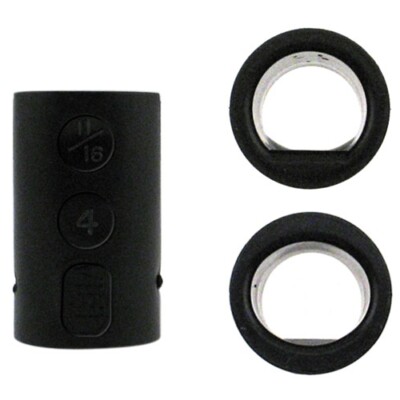Bowlingball Fingereinsätze Vise Grip Ultimate Power-Lift Oval Inserts schwarz