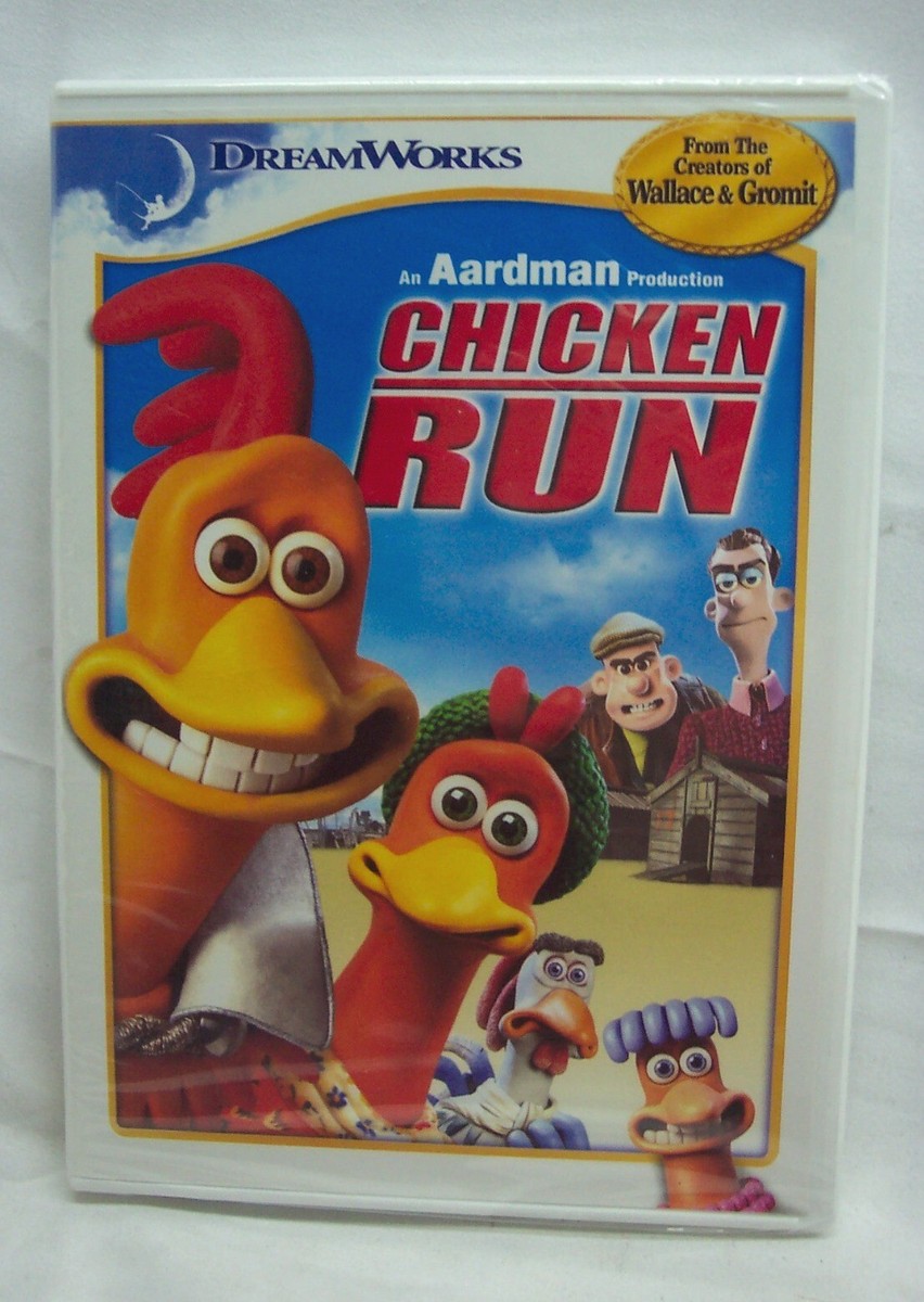 CHICKEN RUN DVD 2000 NEW In Shrinkwrap Dreamworks Aardman