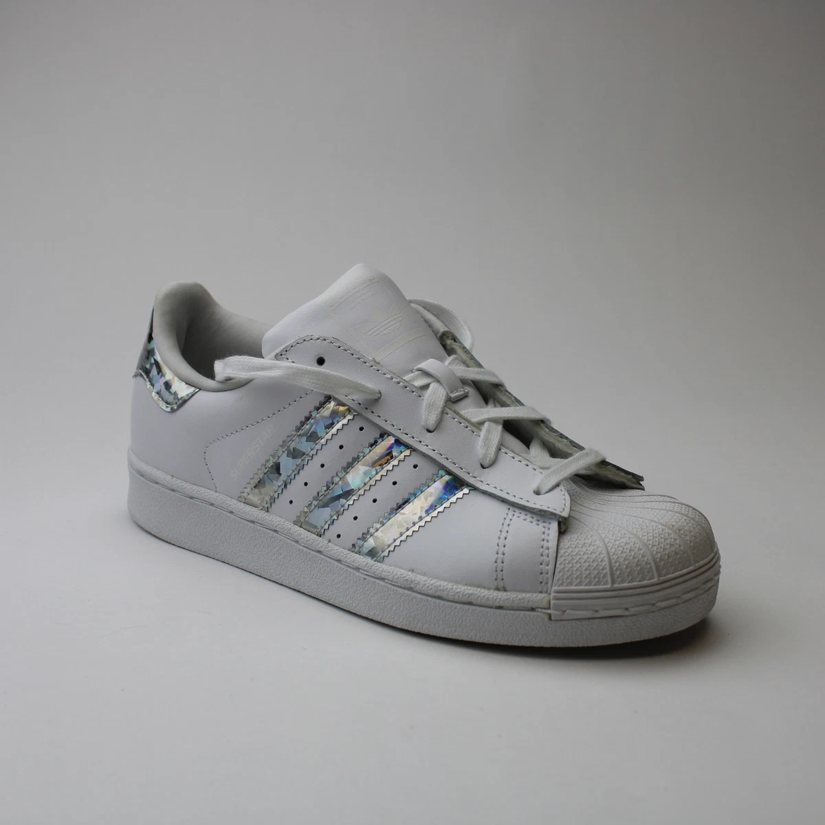 Adidas superstar silver size clearance 3