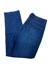 Gloria Vanderbilt Amanda Women Jeans Tag 14 Approx 34x30 Blue Denim Traight Leg