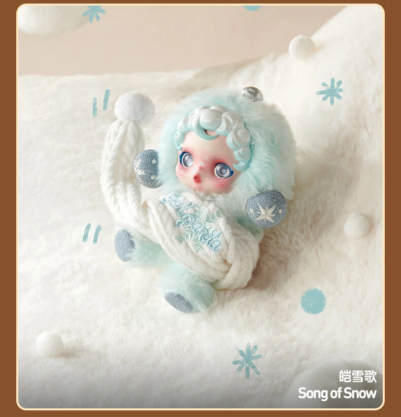 POP MART SKULLPANDA Winter Symphony Series Plush Blind Box POP MART SKULLPANDA Winter Symphony Series Plush Blind Box