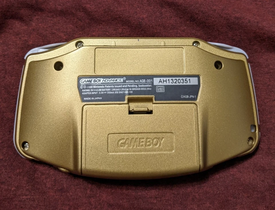 Nintendo GameBoy Advance Pokemon Center New York Gold Edition New Shell - Image 2 of 4