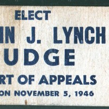1946 Edwin J Lynch Lucas Fulton Sandusky County Court Of Appeals Judge Toledo OH