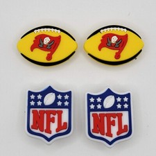  NFL Tampa Bay Buccaneers Football Team For Crocs Shoe Charms Jibbitz - 4 pieces