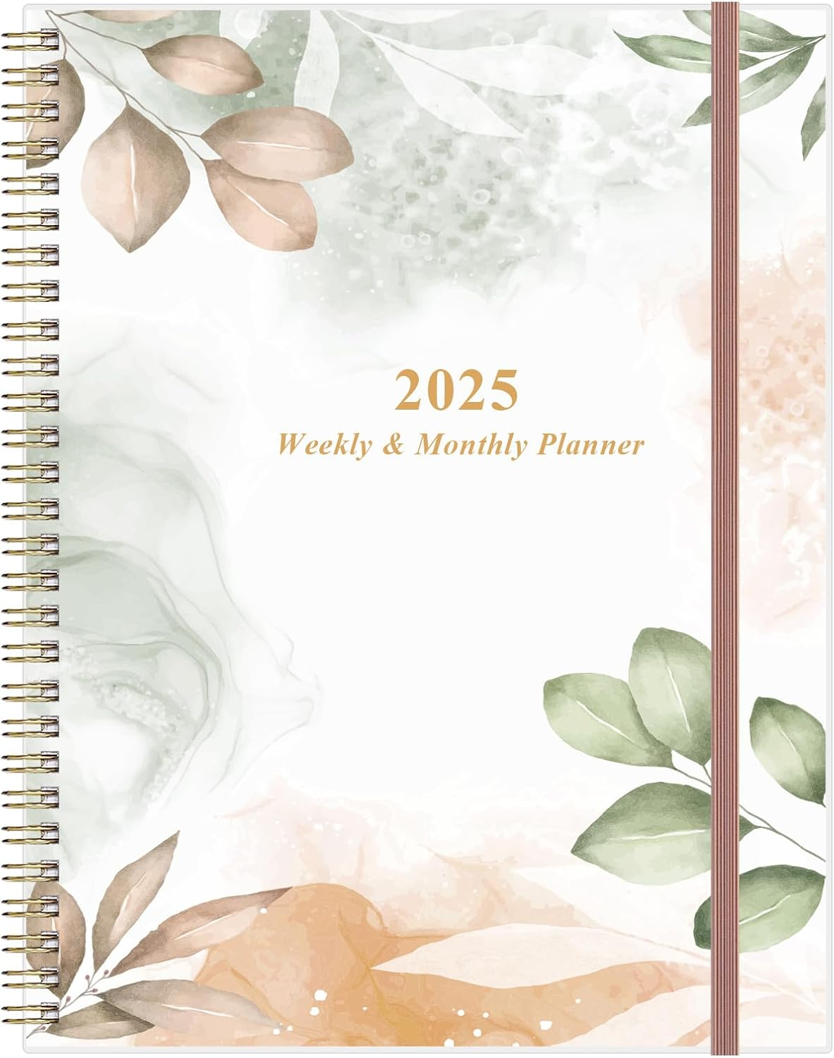 2025 Planner - A4 Weekly & Monthly Planner to Achieve Goals & Increase Productiv