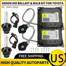 2X Xenon HID Headlight Ballast Control Module & Bulb For 06-11 Lexus GS300 GS350