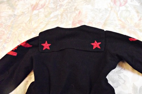 ADORABLE Vtg 1950s Hand Made Toddler Boys US Navy Outfit 2 PC Button 4-5-6 - Picture 6 of 8