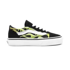 Sneakers VANS OLD SKOOL Slime Flame Nero  VN0A4BUU31M1