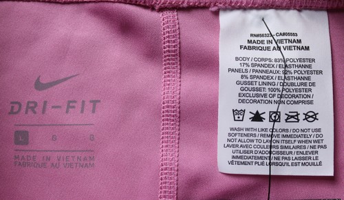 Nike Girls Trophy Big Kids Training Bike Shorts AP2 Magic Flamingo Large - Picture 2 of 8